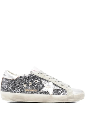 Golden Goose star-motif lace-up sneakers - Grey