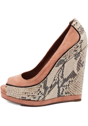 Tory Burch 110mm wedge sandals - Neutrals