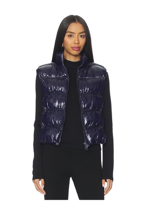 JORDE Nell Vest in Navy. Size L. Also in M, S, XL, XS.