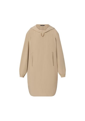 Batwing Sleeve Hoodie Dress