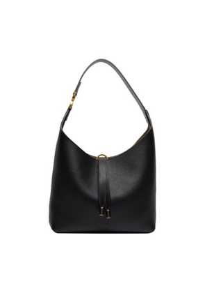 Marcie small grained leather hobo bag