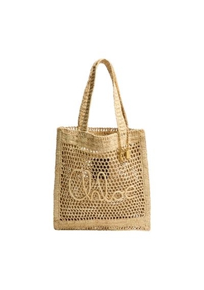 Summer Banana crochet tote bag