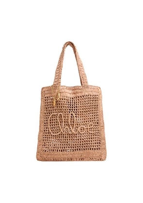 Summer Banana crochet tote bag