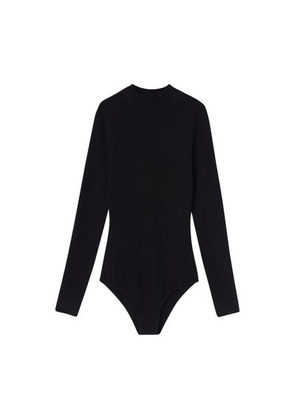 Plain knit bodysuit