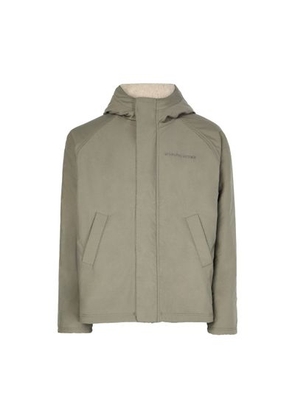 Alberni reversible fleece aviator jacket