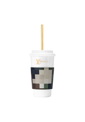 LV Cup & Straw Damoflage