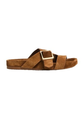 Ease Buckle slide in suede