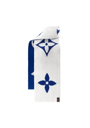 LV Medallion Knit Scarf