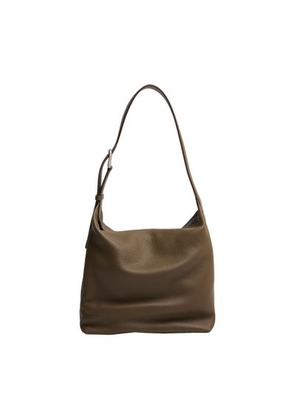 Isa leather shoulder bag