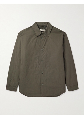 A Kind Of Guise - Olkay Cotton Overshirt - Men - Green - S