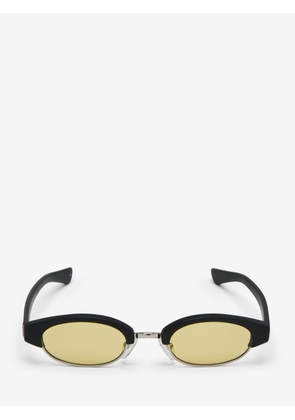 ALEXANDER MCQUEEN - McQueen Ellipse Sunglasses - Item 841557J07491025