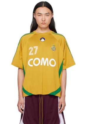 Rhude Yellow 'Rhude 27' Jersey