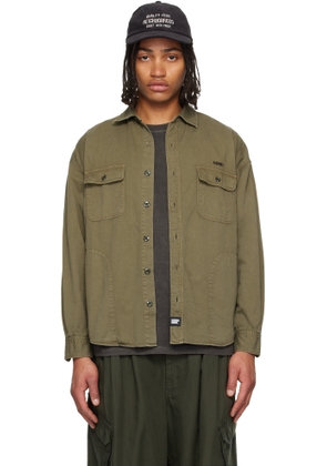 Neighborhood Khaki Garment Dyed Shirt