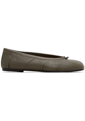 Maison Margiela Taupe Tabi New Ballerina Flats