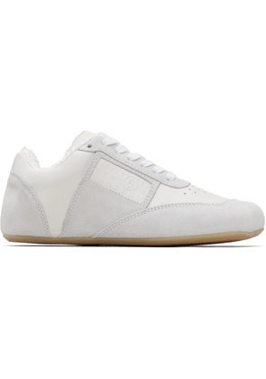MM6 Maison Margiela White Anatomic Sneakers