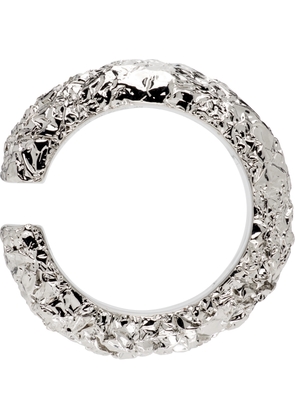 MM6 Maison Margiela 'Silver Foil' Ear Cuff