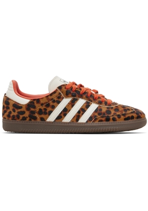 adidas Originals Brown Samba OG Sneakers