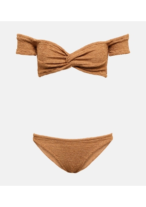 Hunza G Brigette nylon-blend bikini
