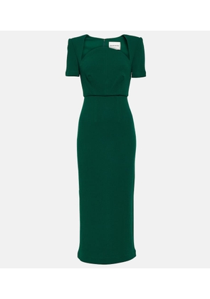 Roland Mouret Moon wool midi dress
