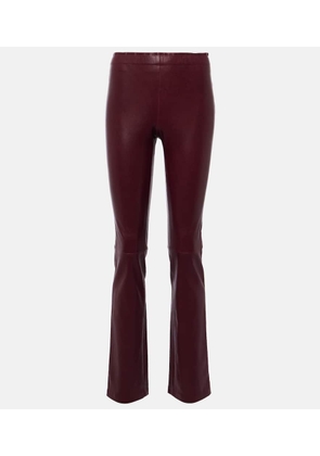 Stouls JP suede slim pants