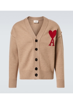 Ami Paris Ami De Cour wool cardigan