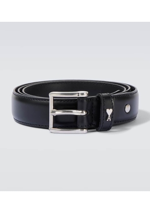 Ami Paris Paris Paris leather belt
