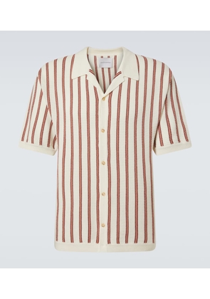 King & Tuckfield Striped wool shirt