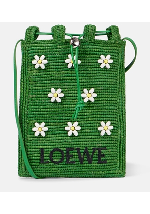 Loewe Paula's Ibiza Flowers pouch with strap