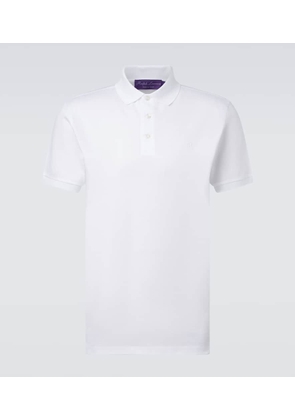 Ralph Lauren Purple Label Cotton pique polo shirt