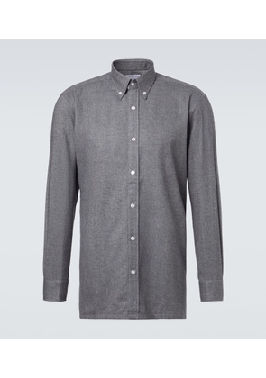 Charvet Cotton flannel shirt