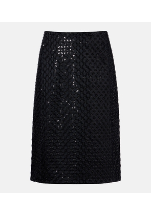 Dorothee Schumacher Sparkling Statement sequined midi skirt