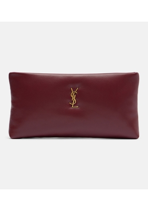 Saint Laurent Calypso leather pouch