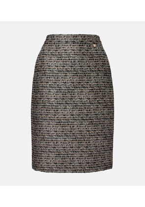 Max Mara Fumetto tweed midi skirt