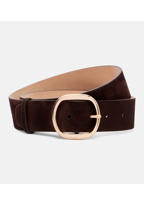 Gabriela Hearst Elster suede belt