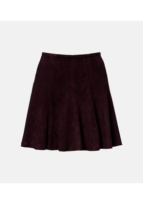 Stouls Mila suede miniskirt