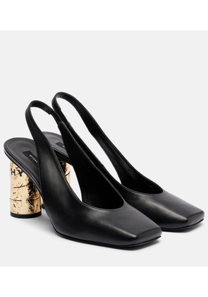 Givenchy Tape 85 leather slingback pumps