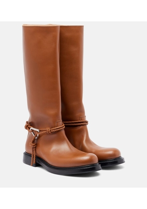 Bottega Veneta James leather knee-high boots