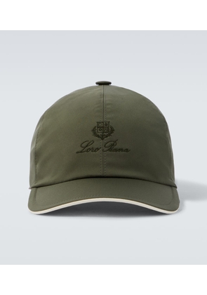 Loro Piana Embroidered baseball cap