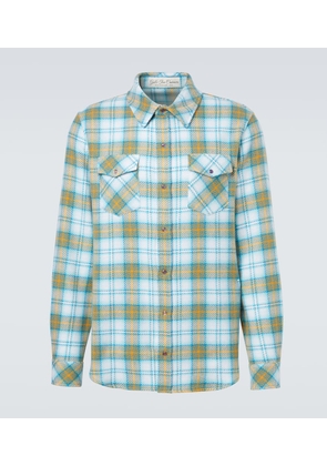 God's True Cashmere Freedom cashmere shirt with amethyst