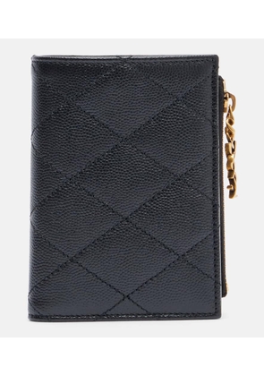Saint Laurent Cassandre Bijou quilted leather wallet