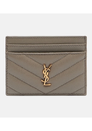Saint Laurent Cassandre matelasse leather card holder