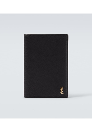 Saint Laurent Cassandre leather card holder