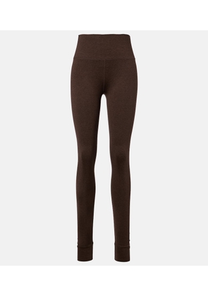 Varley Always Warm jersey stirrup leggings