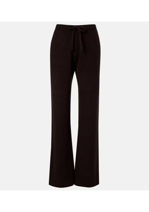 Extreme Cashmere Run cashmere-blend sweatpants