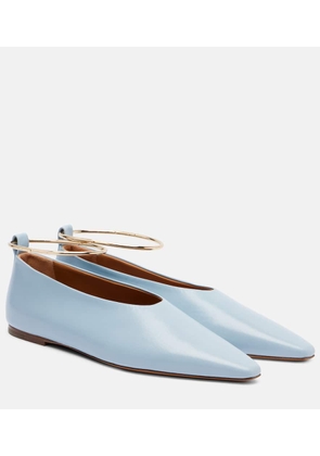 Jil Sander Leather ballet flats