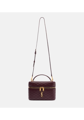 Saint Laurent Gaby Large leather vanity bag
