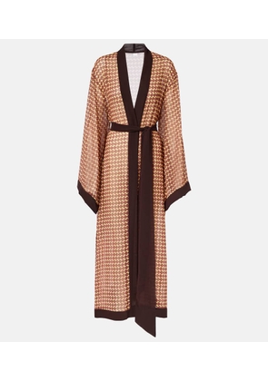 Bananhot Jim printed beach cover-up