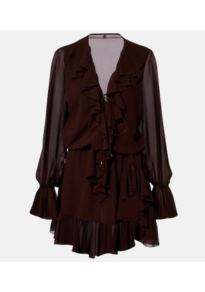 Bananhot Bellen ruffled minidress