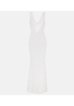 Bananhot Adel sheer lace maxi dress