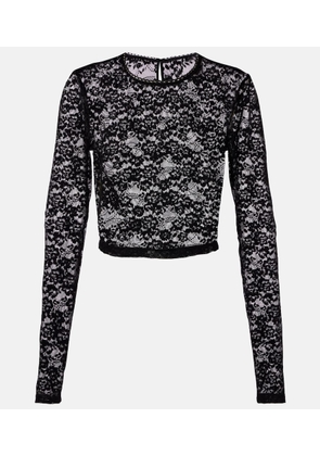 Bananhot Rona cropped lace top